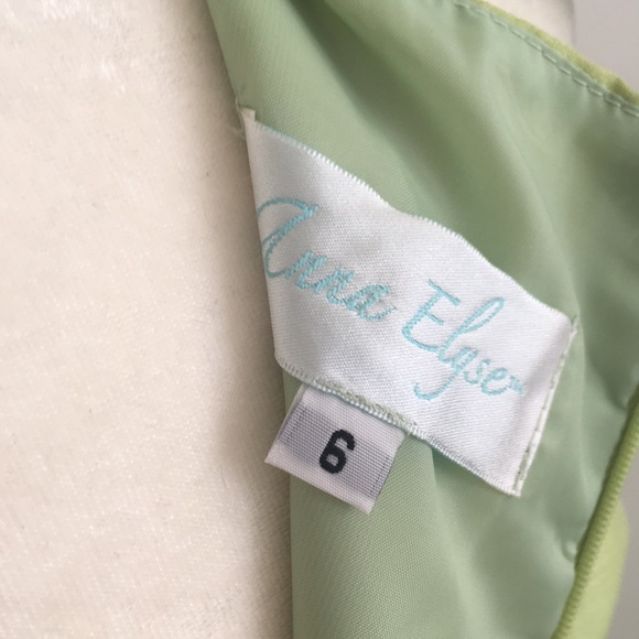 Green Apple Anna Elyse fit & flare Dress - Picture 5 of 7